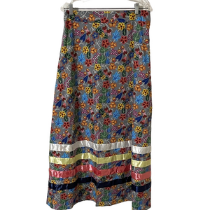 Handcrafted Maxi Ribbon Skirt Size  Large